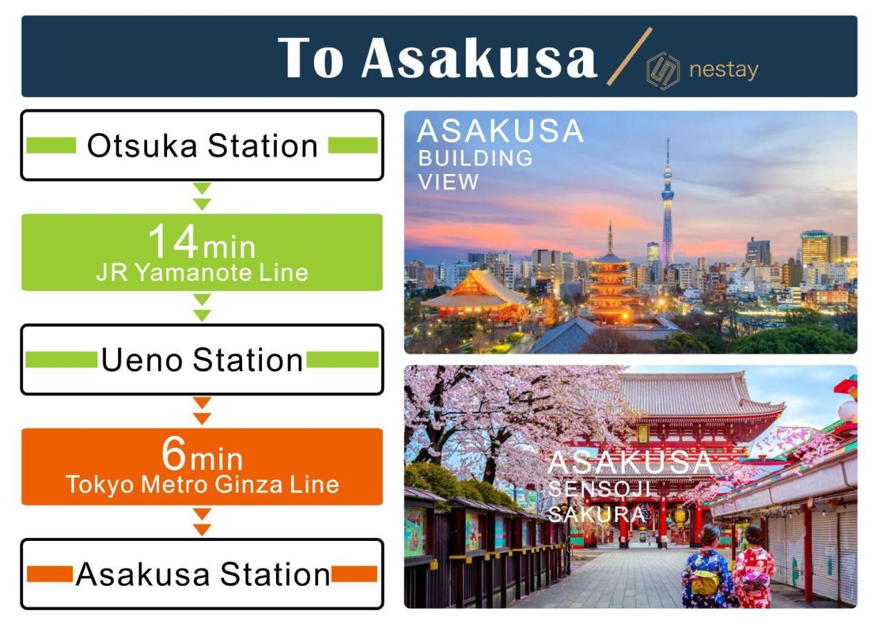Nestay Villa Tokyo Otsuka Exterior foto